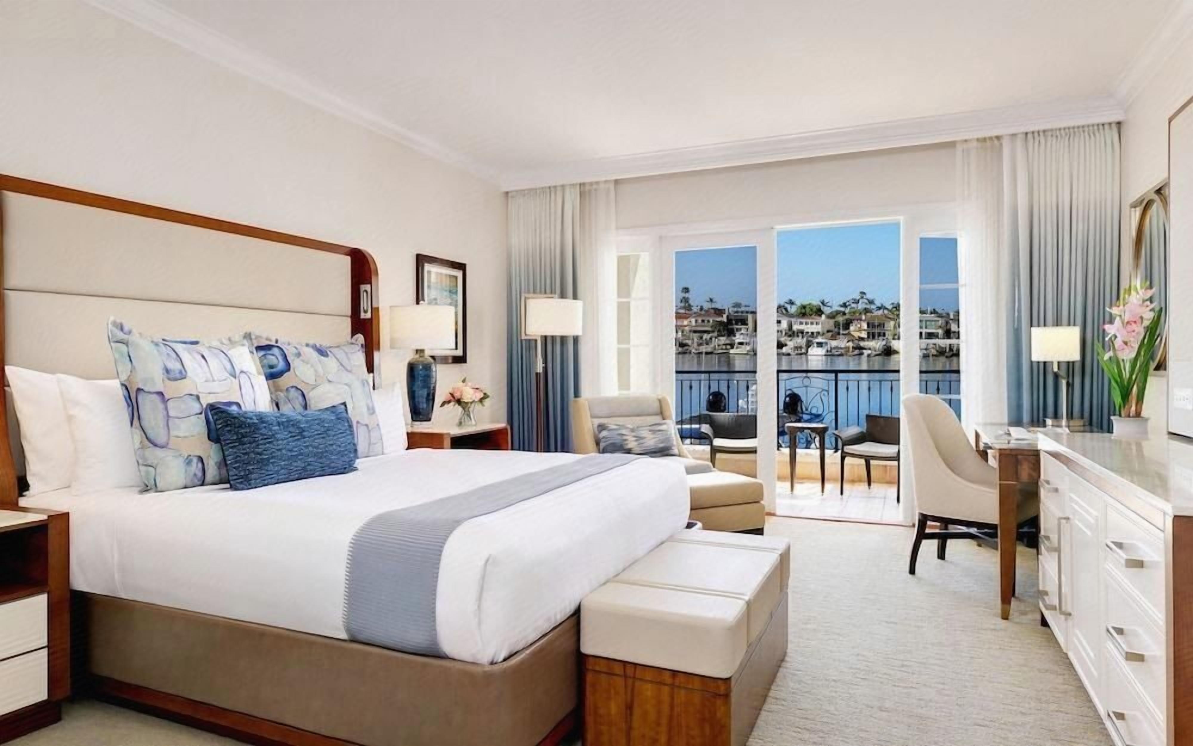 Premium bedding, down duvets, pillow-top beds, in-room safe