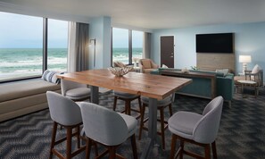 Suite, 1 Bedroom, Oceanfront | Beach/ocean view - Hilton Cocoa Beach Oceanfront (Cocoa Beach)