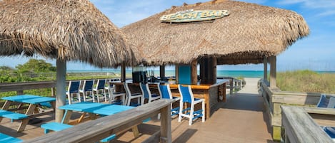 2 bars/lounges, 2 beach bars, poolside bar