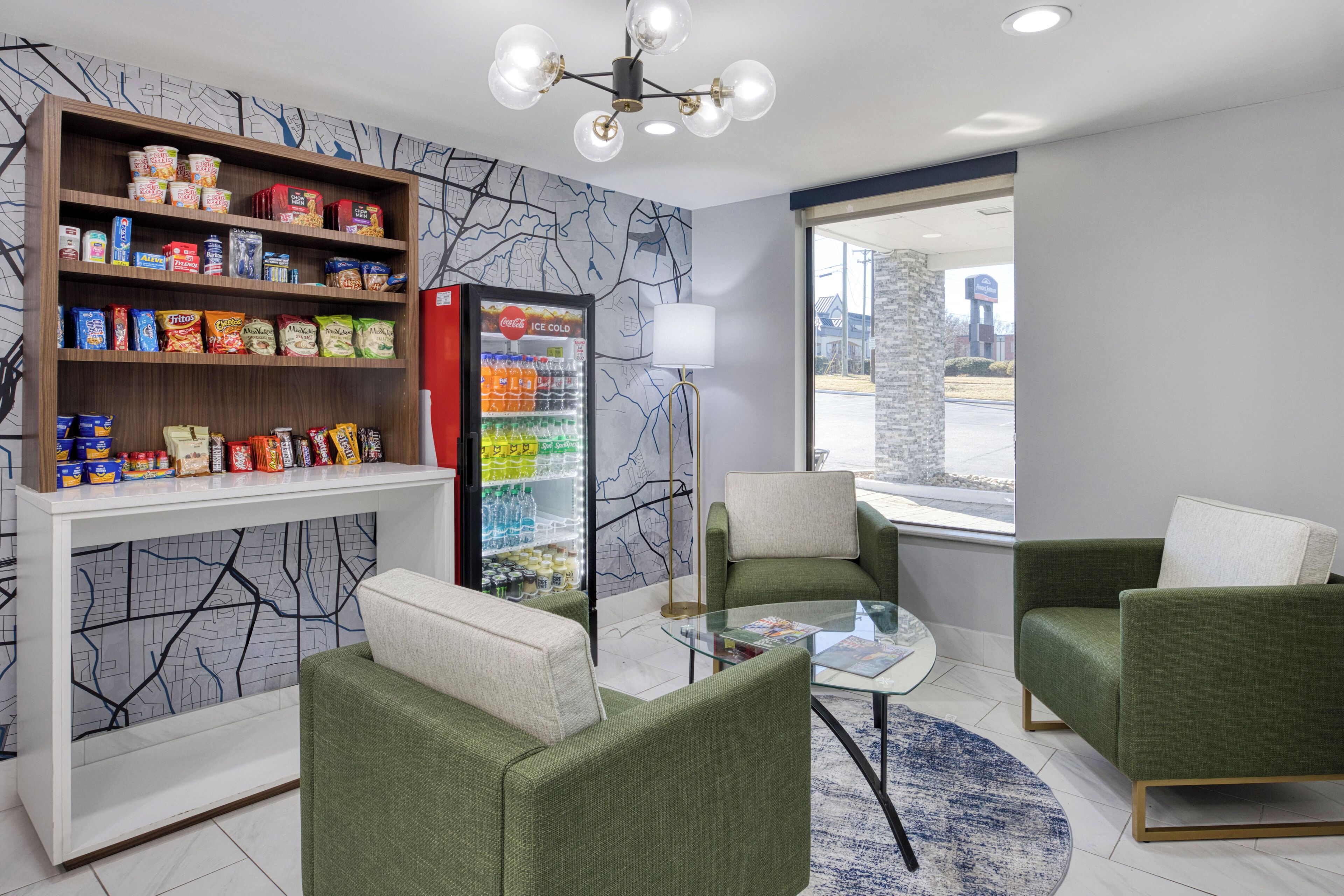 Kawasan tempat duduk lobi