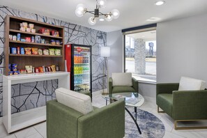 Sala de estar en el lobby