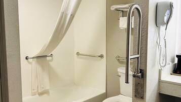 Vòi sen/bồn tắm kết hợp, đồ dùng nhà tắm miễn phí, máy sấy tóc