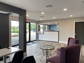 Lobby sitting area