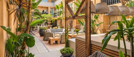 Courtyard view