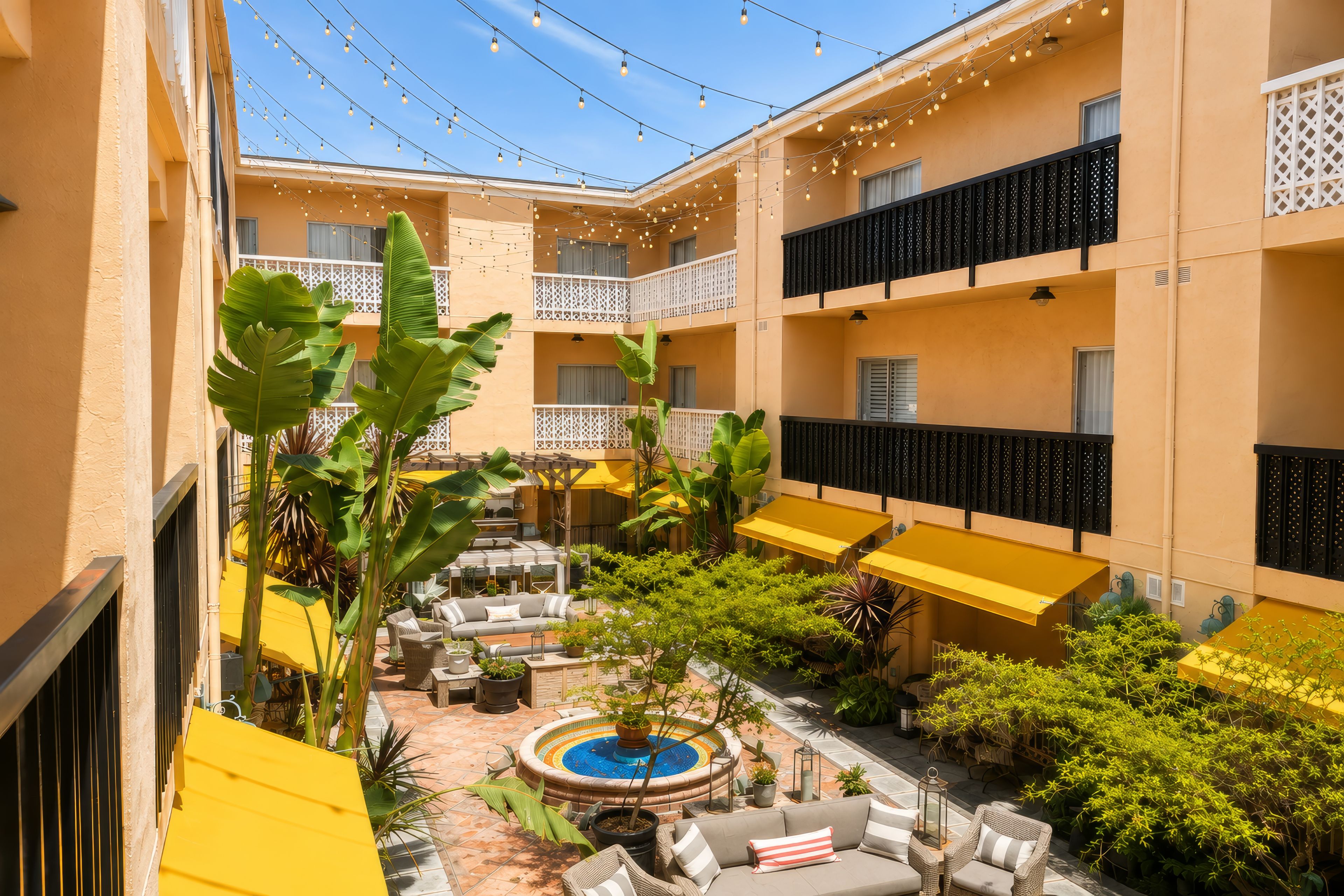 Courtyard view