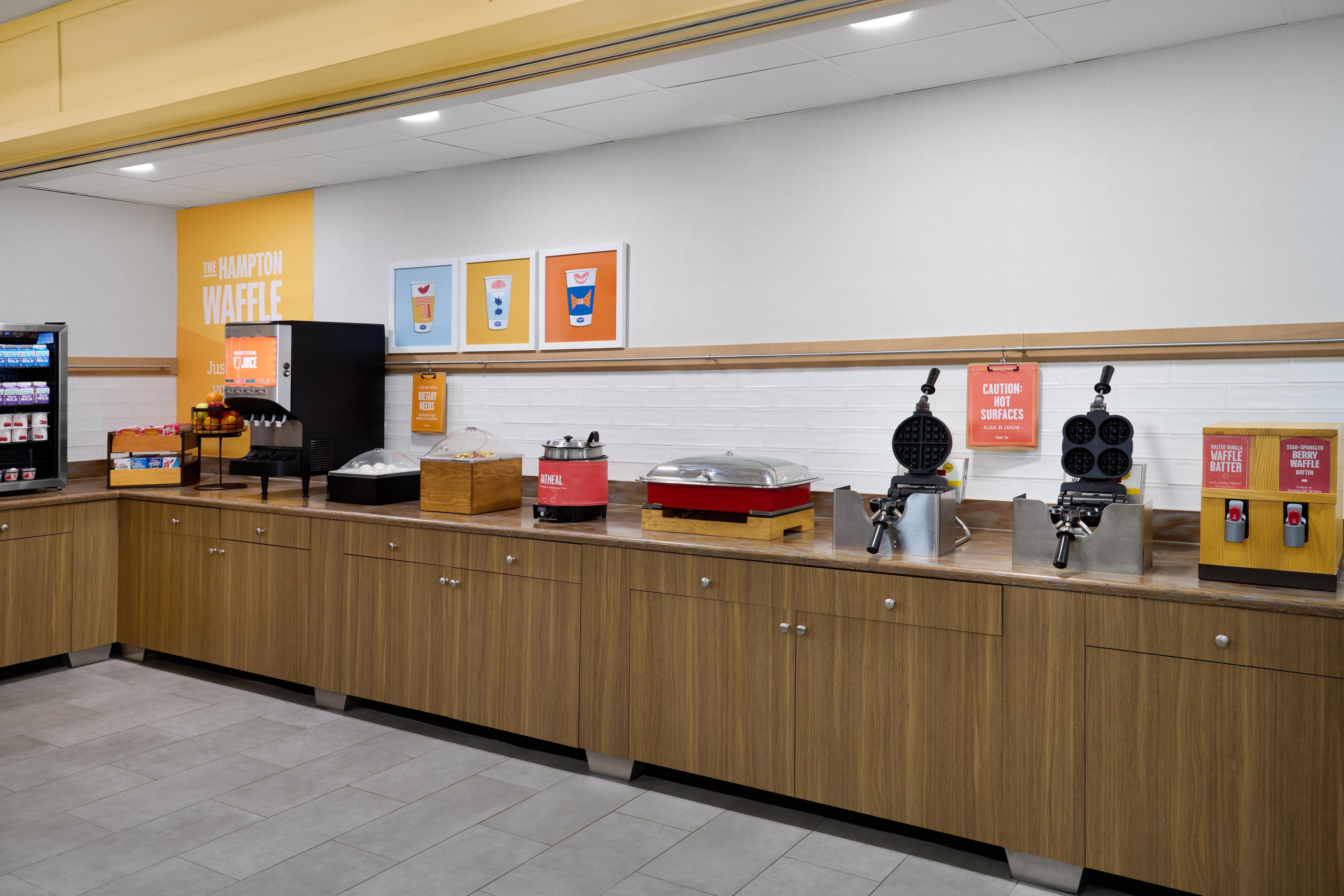 Breakfast area