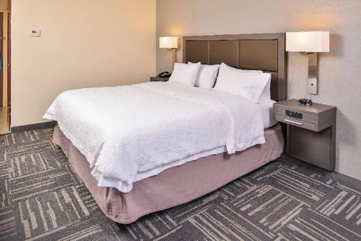 Premium bedding, down duvets, pillow-top beds, in-room safe