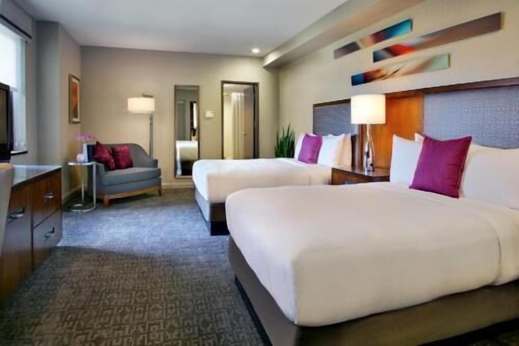 Premium bedding, pillowtop beds, in-room safe, individually decorated