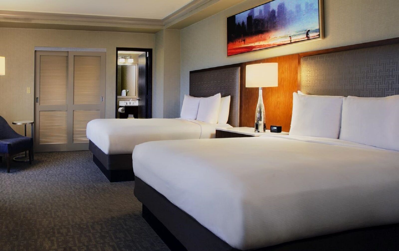 Premium bedding, pillowtop beds, in-room safe, individually decorated