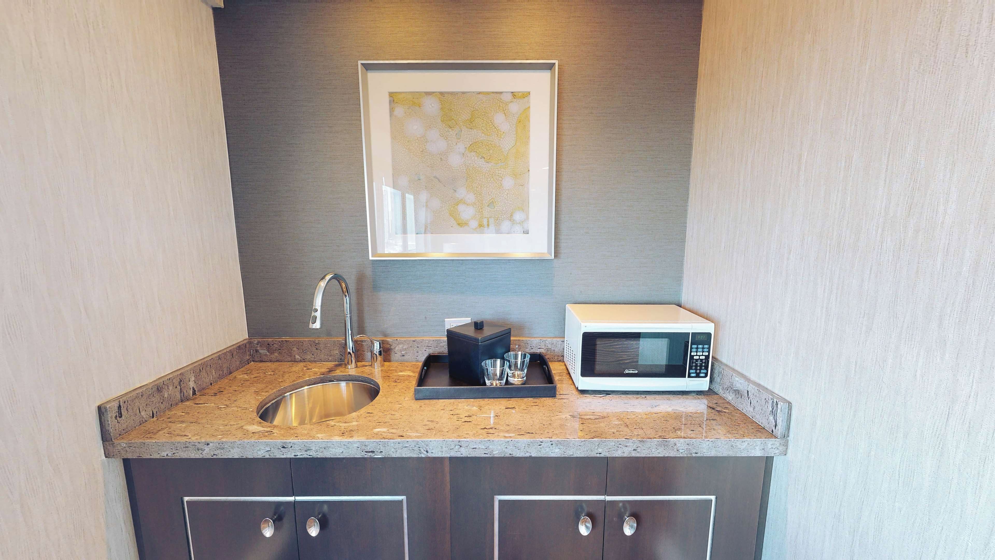 Premium bedding, pillow-top beds, in-room safe, desk