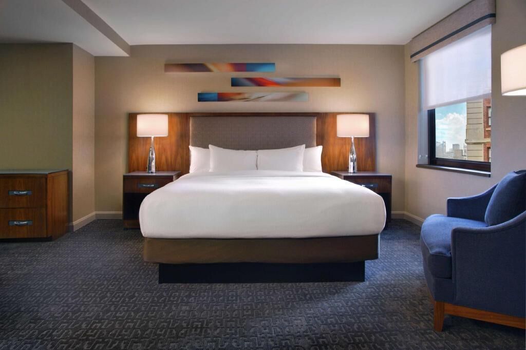 Premium bedding, pillowtop beds, in-room safe, individually decorated