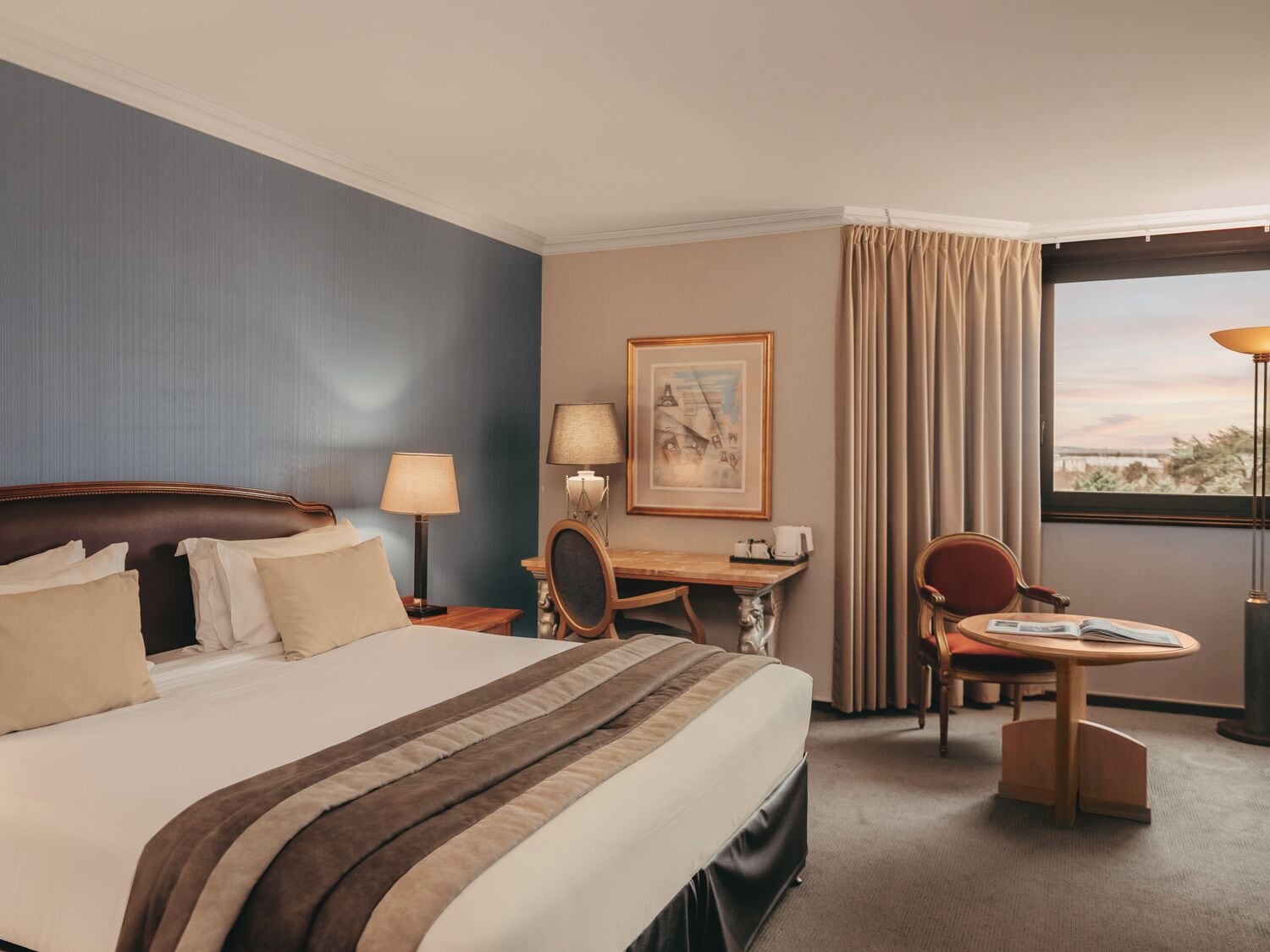 Standard Double Room | 2 bedrooms, in-room safe, desk, laptop workspace