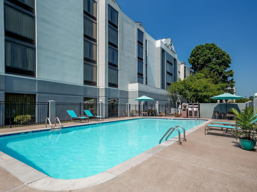 Seasonal outdoor pool