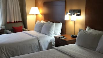 Premium bedding, in-room safe, desk, laptop workspace