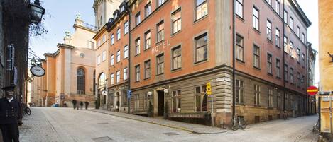 Façade de l’hébergement