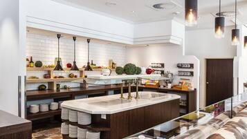 Daily buffet breakfast (EUR 25 per person)