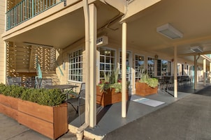 Entrada de la propiedad