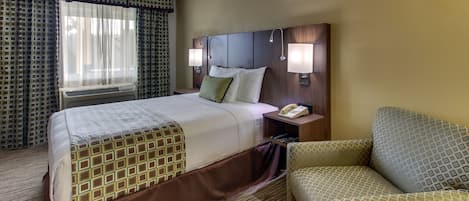 Premium bedding, pillowtop beds, in-room safe, desk