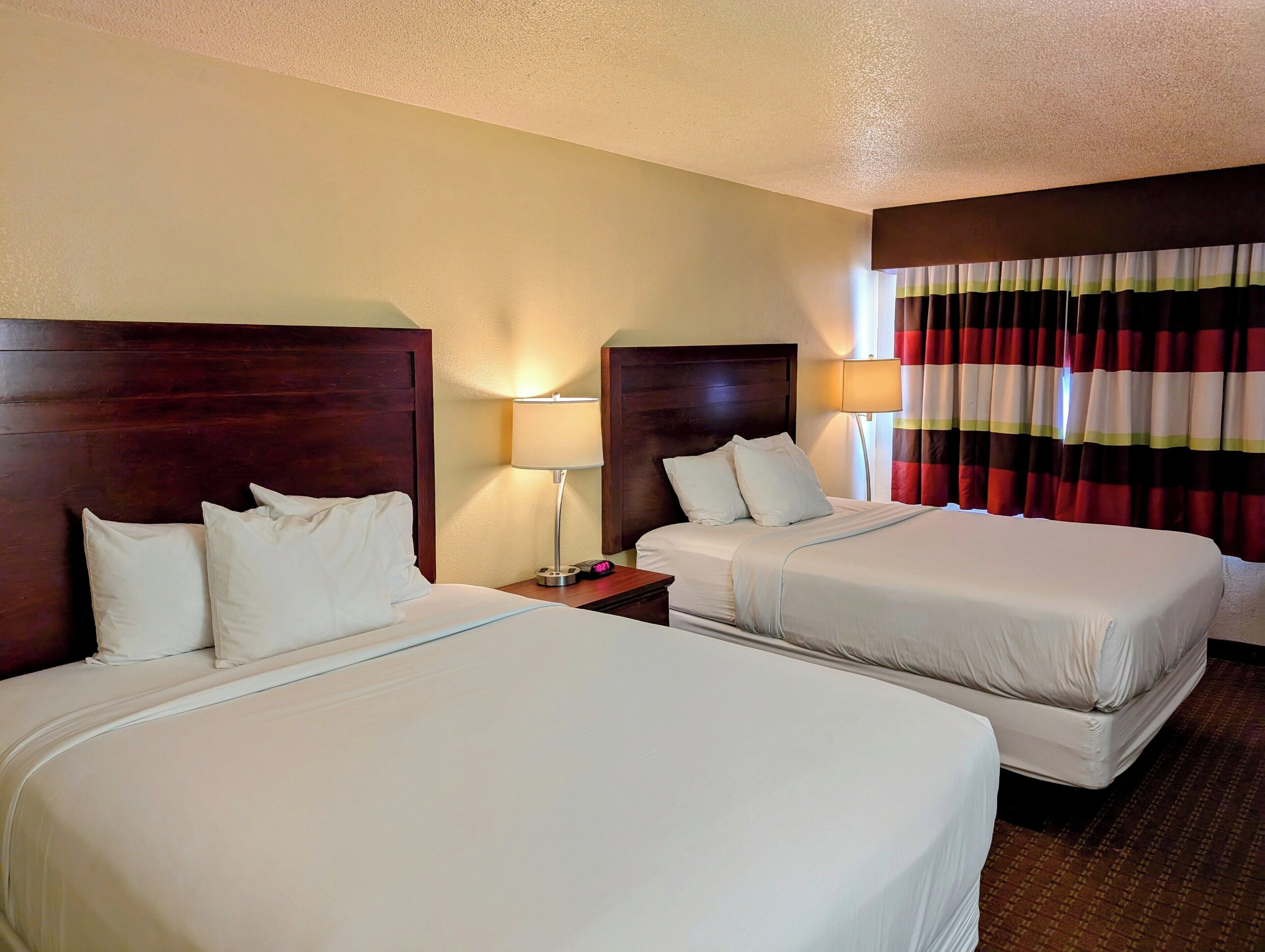 Premium bedding, individually decorated, individually furnished, desk