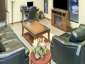 Zona de estar del vestíbulo