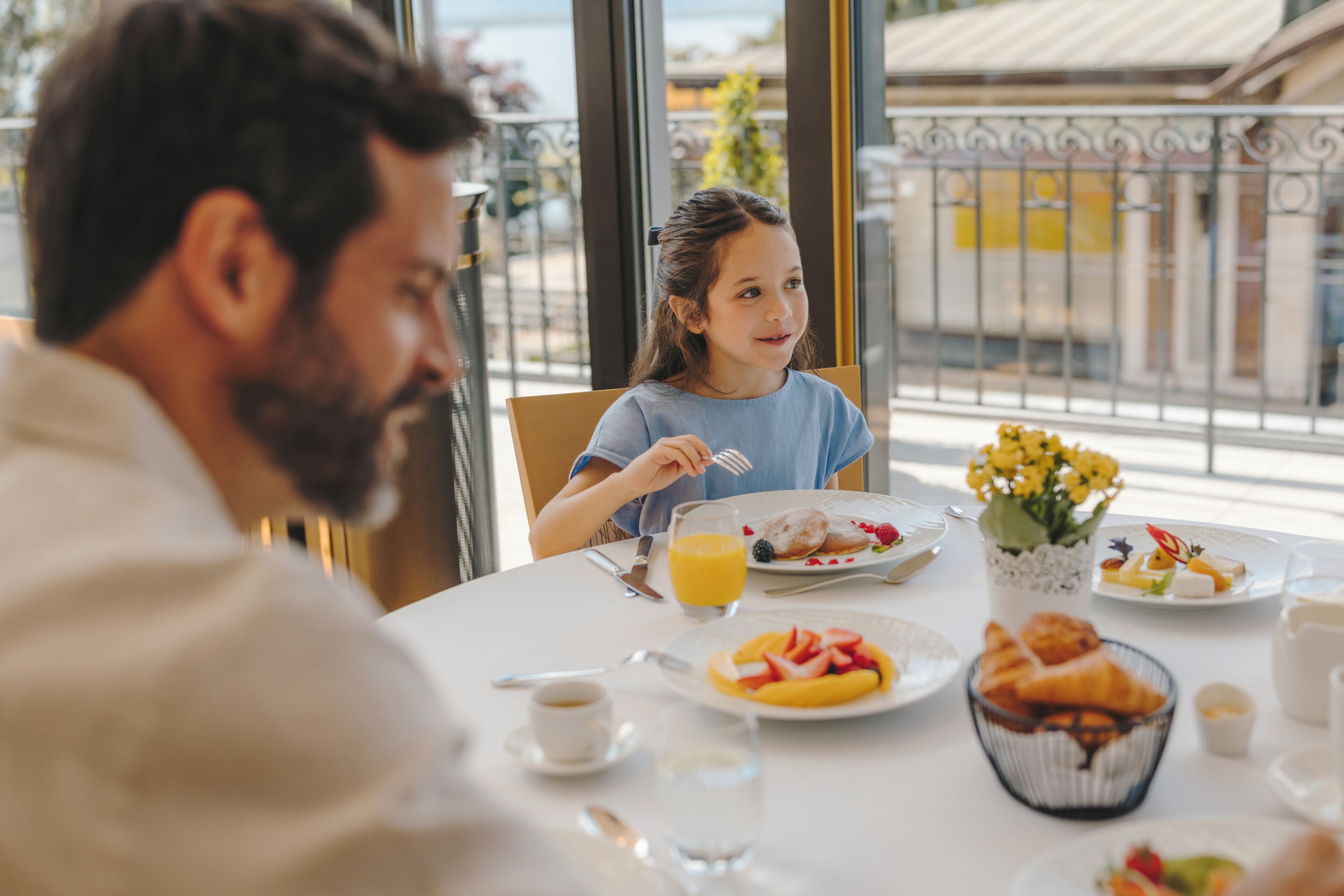 Morgenmadsbuffet hver dag mod et gebyr