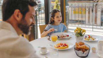 Morgenmadsbuffet hver dag mod et gebyr