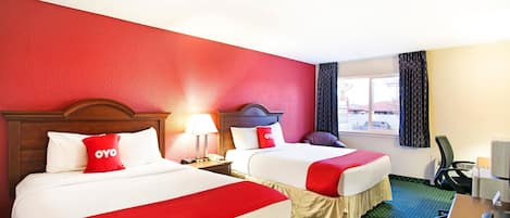 Room, 1 Queen Bed, Accessible | 1 bedroom, iron/ironing board, free WiFi