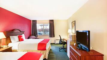 Room, 1 Queen Bed, Accessible | 1 bedroom, iron/ironing board, free WiFi