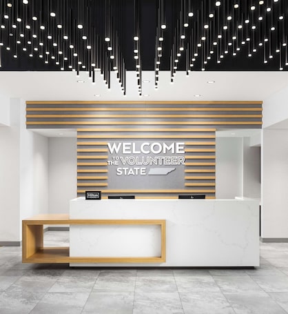 Recepción. Hampton Inn Knoxville-West At Cedar Bluff