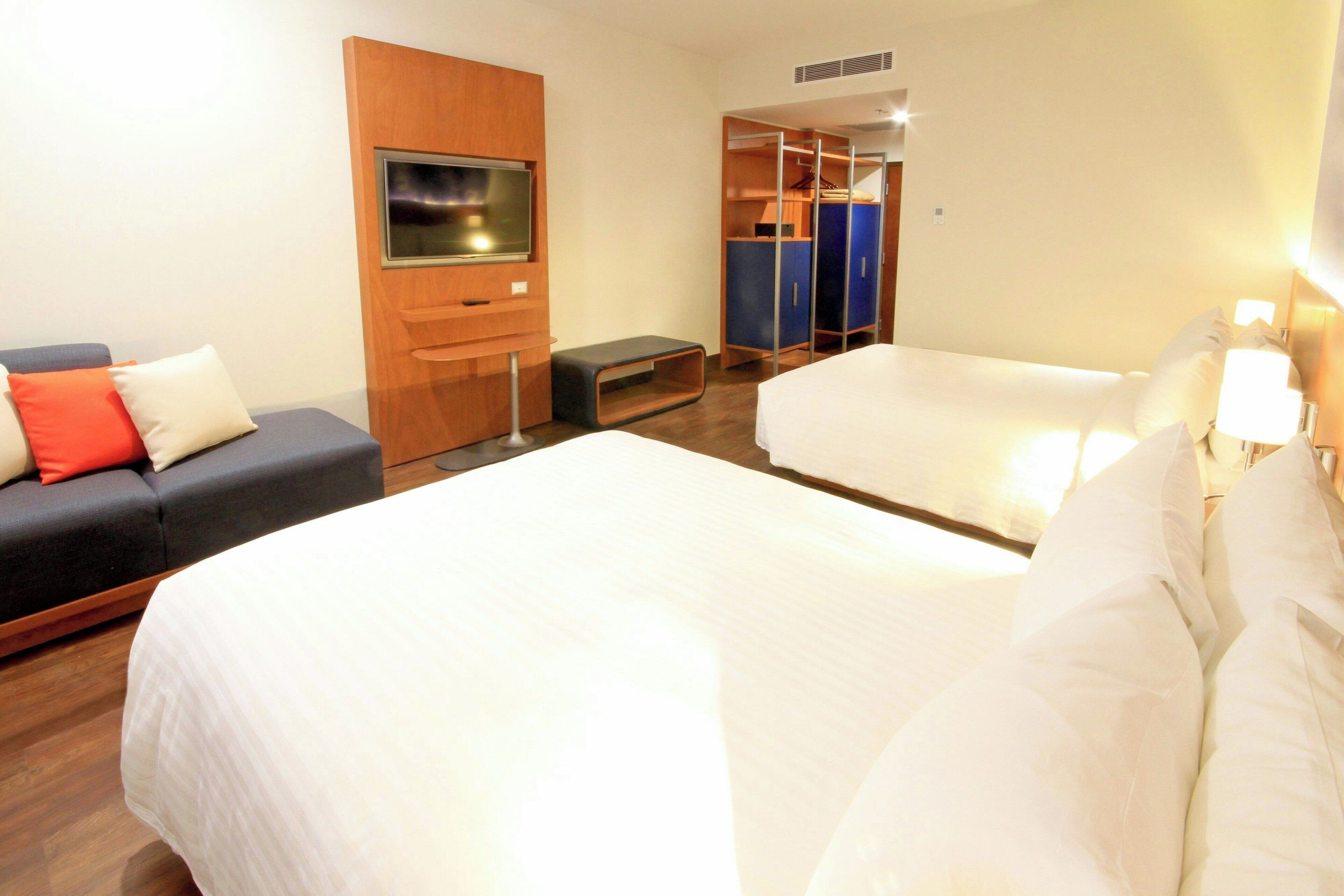 Room, 2 Queen Beds | 1 bedroom, down comforters, in-room safe, desk