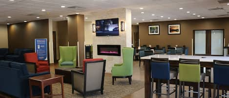 Sala de estar en el lobby