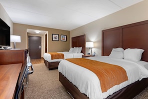 Iron/ironing board, free cribs/infant beds, rollaway beds, free WiFi