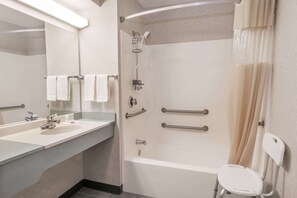 Ensemble douche/baignoire, baignoire relaxante profonde