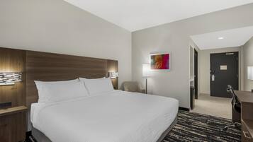 Standardværelse - 1 kingsize-seng - handicapvenligt - ikke-ryger | Premium-sengetøj, skrivebord, mørklægningsgardiner