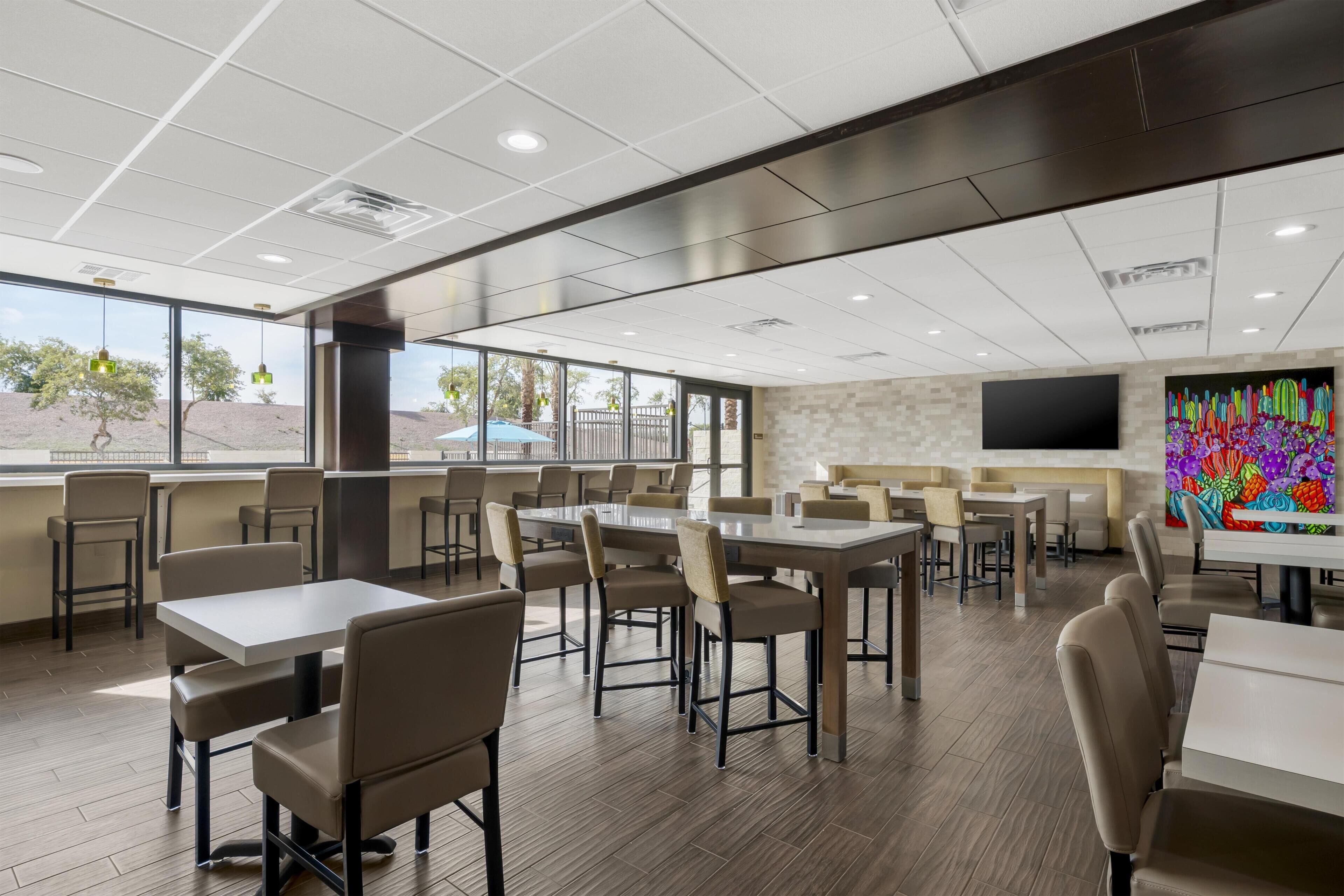 Petit déjeuner buffet compris tous les jours