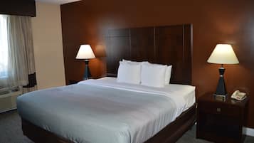 Standard Room, 1 King Bed, Non Smoking | Desk, iron/ironing board, rollaway beds, free WiFi