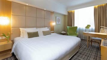 In-room safe, desk, blackout curtains, iron/ironing board