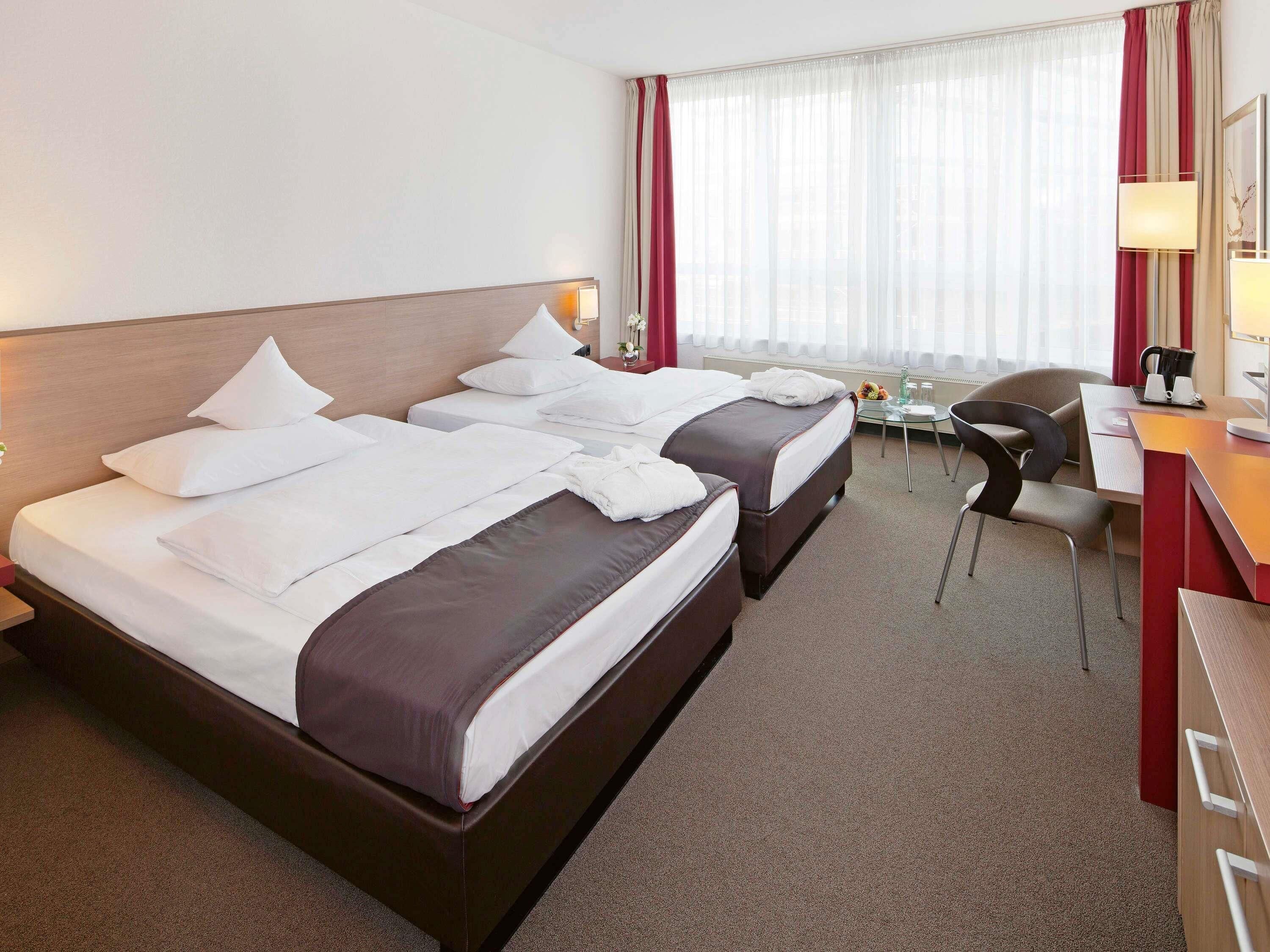 Premium Room, 2 Double Beds | Premium bedding, minibar, in-room safe, desk
