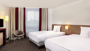 Premium bedding, minibar, in-room safe, desk