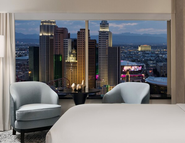 Zimmer (MGM Two Queen Strip View) | Ausblick vom Zimmer