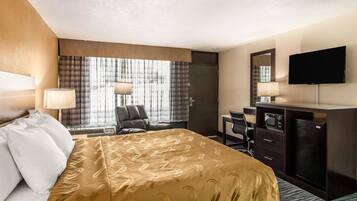 Individually decorated, individually furnished, desk, laptop workspace