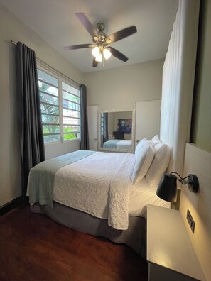 Full Economy | Blackout curtains, iron/ironing board, free WiFi, bed sheets