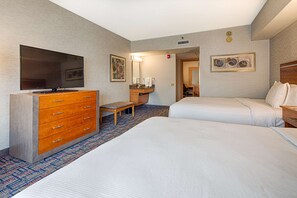 Suite, 2 Queen Beds, Non Smoking | In-room safe, desk, soundproofing, iron/ironing board