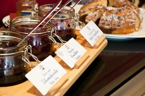 Daily buffet breakfast (EUR 22.00 per person)