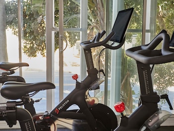 Gym at Avalon Hotel Beverly Hills, a Member of Design Hotels