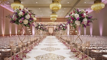 Indoor wedding