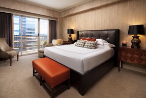 Premium bedding, pillowtop beds, in-room safe, desk