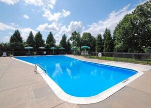 Seasonal outdoor pool