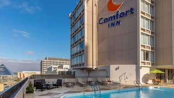 Seasonal outdoor pool