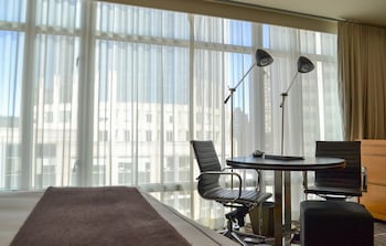 Double Room, 2 Double Beds | City view at The Colonnade Hotel Back Bay